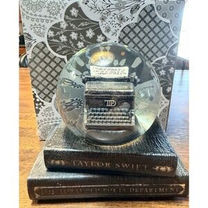 TTPD snow globe in original box.  Taylor swift.  Fortnight. Tortured Poets Dept